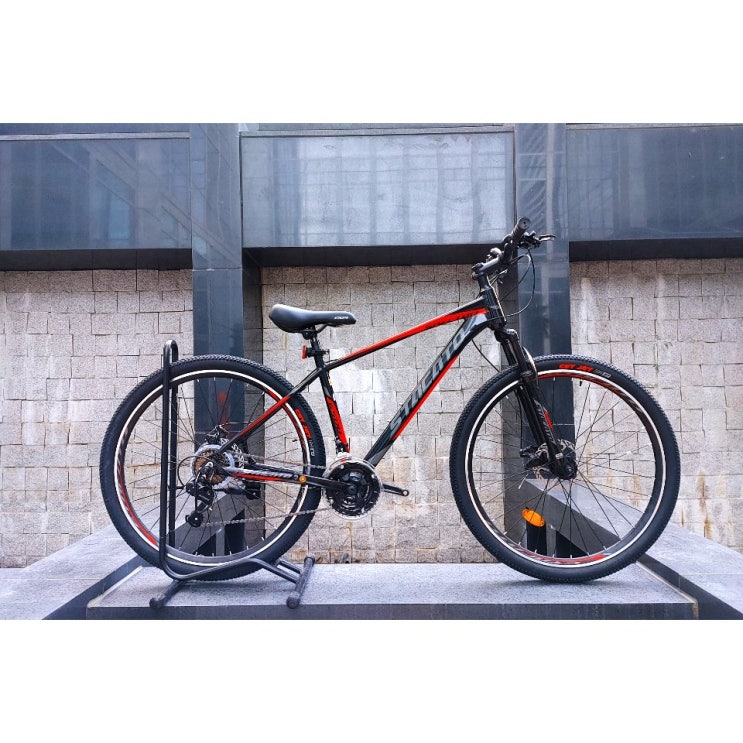 인기 많은 스타카토 스펙터 650B 27.5인치 MTB자전거 입문용 디스크브레이크 운동 출퇴근 학생, 블랙/레드, 15인치, 미조립 박스 택배 발송 ··· 인기 많은 스타카토 스펙터 650B 27.5인치 MTB자전거 입문용 디스크브레이크 운동 출퇴근 학생, 블랙/레드, 15인치, 미조립 박스 택배 발송 ···