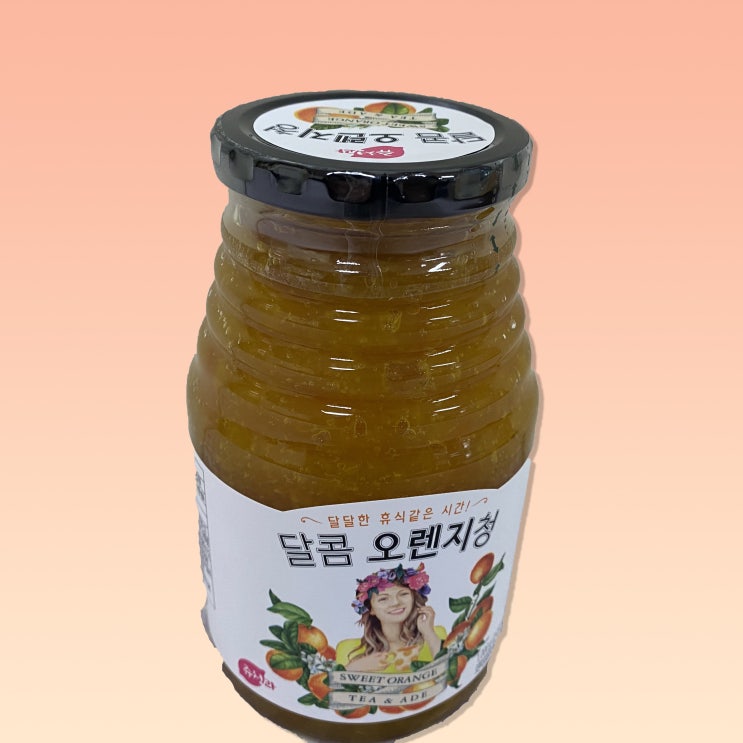 인지도 있는 [임박 할인] 달콤 수제 오렌지청 1kg, 1000g x 3개 ···