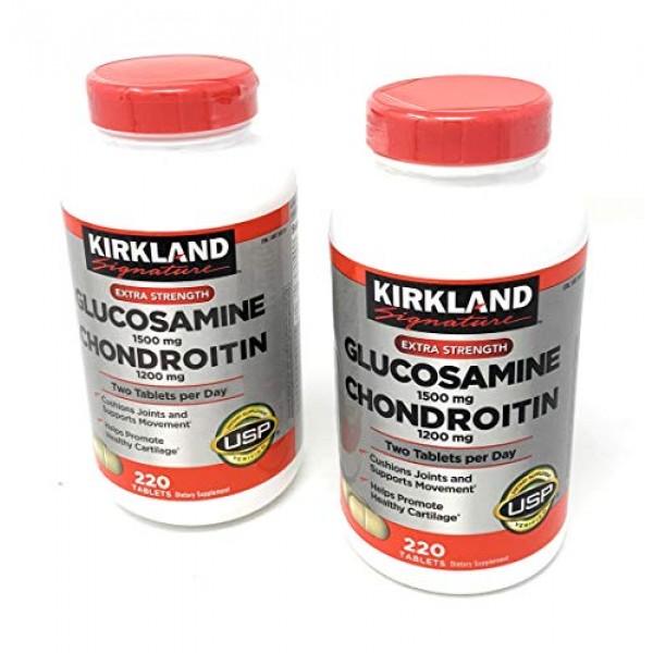 당신만 모르는 Kirkland Signature Extra Strength 글루코사민 1500mg / 콘드로이틴 1200mg 220 개 (2 팩) Kirkl ··· 당신만 모르는 Kirkland Signature Extra Strength 글루코사민 1500mg / 콘드로이틴 1200mg 220 개 (2 팩) Kirkl ···