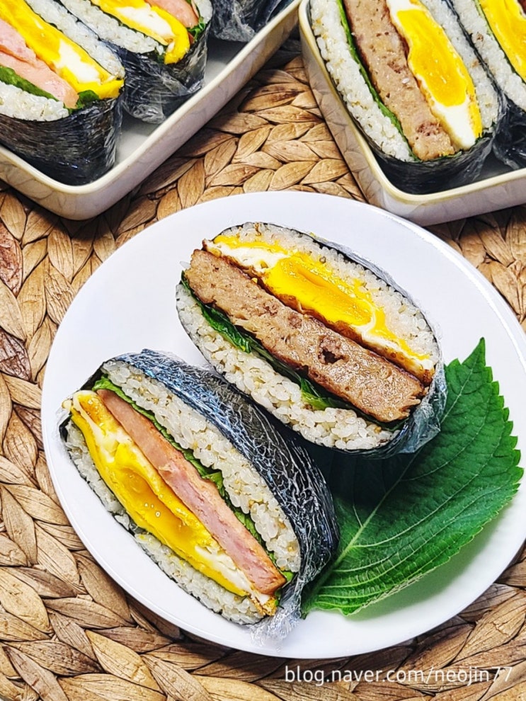 떡갈비 오니기라즈 삼각김밥 주먹밥보다 쉬운 초간단 김밥종류 떡갈비 오니기라즈 삼각김밥 주먹밥보다 쉬운 초간단 김밥종류
