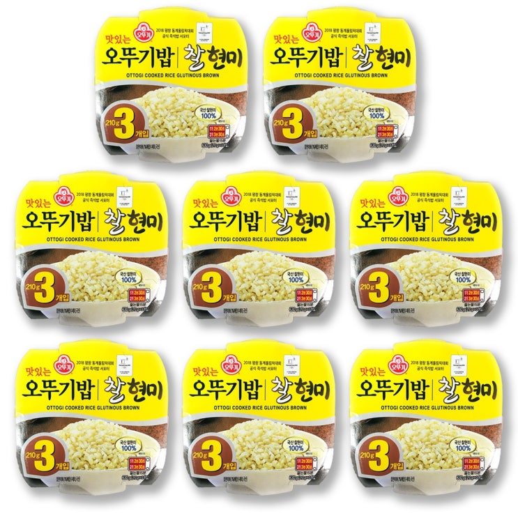 인기 급상승인 예이니식품 맛있는 오뚜기 찰현미밥 24개(210gx24개) 잡곡곡물햇반오곡흑미, 210g, 24개 추천합니다 인기 급상승인 예이니식품 맛있는 오뚜기 찰현미밥 24개(210gx24개) 잡곡곡물햇반오곡흑미, 210g, 24개 추천합니다