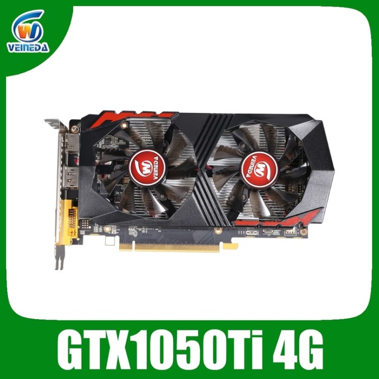 최근 많이 팔린 Veineda 비디오 카드 GTX1050Ti 4GB 128Bit 1290 7000MHz 그래픽 카드 nVIDIA Geforce 게임용 그래픽 카드 추천해요 최근 많이 팔린 Veineda 비디오 카드 GTX1050Ti 4GB 128Bit 1290 7000MHz 그래픽 카드 nVIDIA Geforce 게임용 그래픽 카드 추천해요