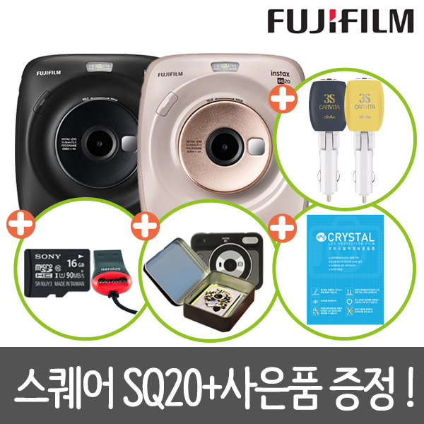 가성비 좋은 인스탁스 스퀘어SQ20카메라+사은품 폴라로이드, 1세트, 블랙 추천해요 가성비 좋은 인스탁스 스퀘어SQ20카메라+사은품 폴라로이드, 1세트, 블랙 추천해요