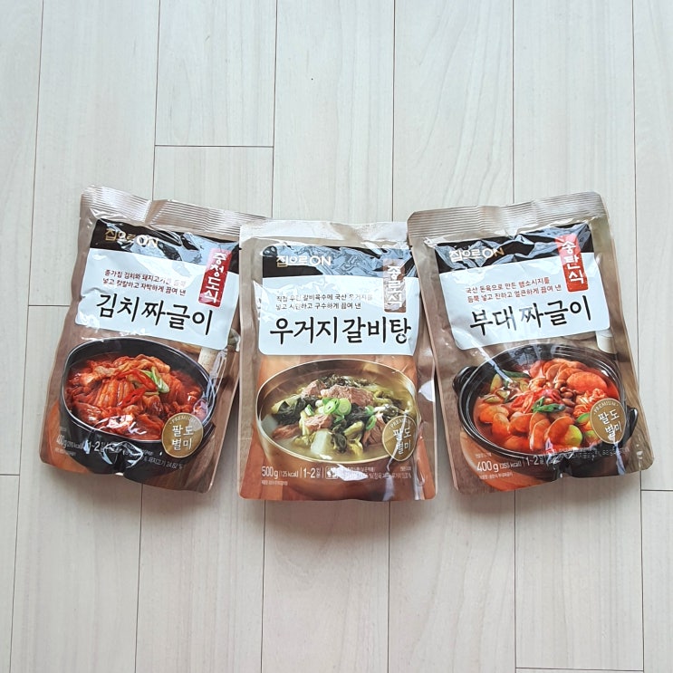  청정원 집으로 ON 국물요리로 집에서 팔도 별미 즐기기