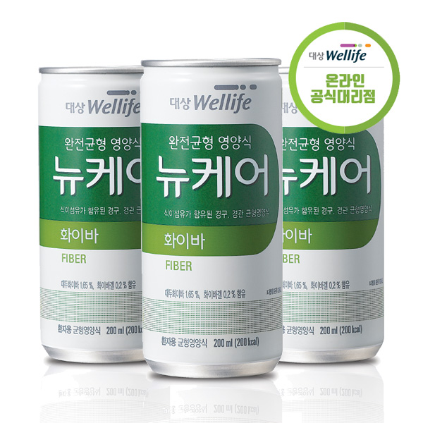 최근 많이 팔린 대상웰라이프 완전균형 영양식 뉴케어 화이바, 200ml, 30캔 좋아요