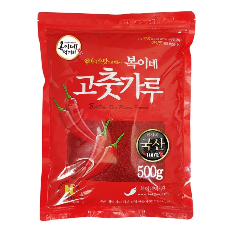 선호도 좋은 복이네먹거리 2020 햇고추가루 찜 / 무침용 보통맛, 500g, 1개 추천합니다