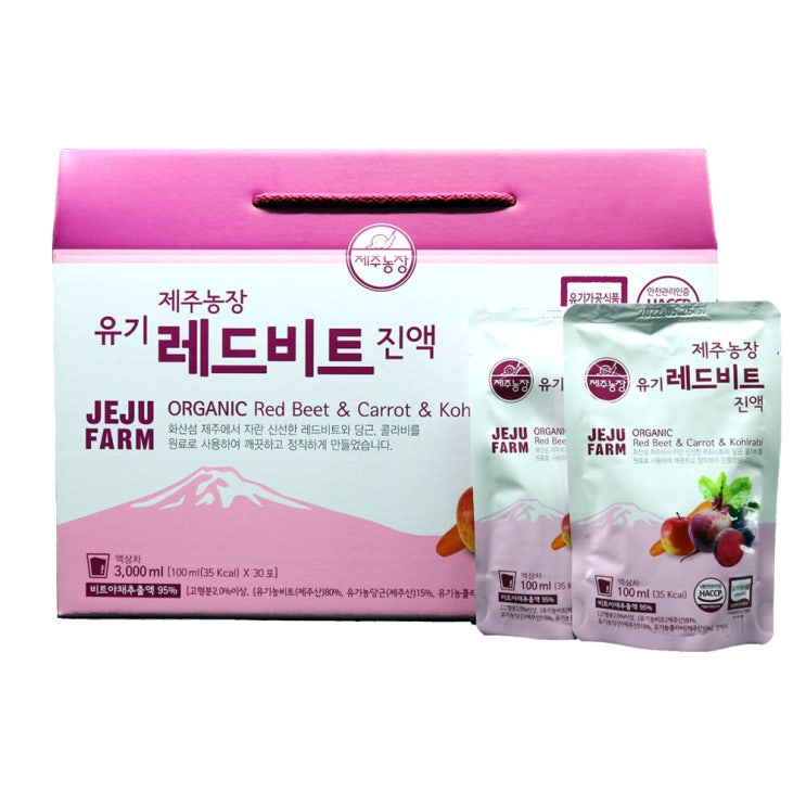 당신만 모르는 제주농장 유기 레드비트 진액, 100ml, 30개입 좋아요