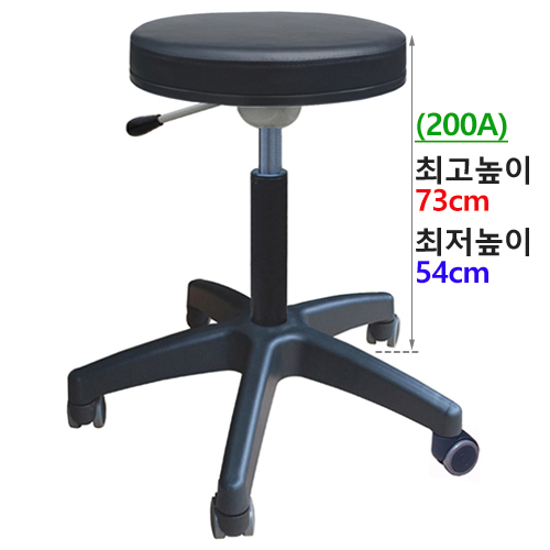 최근 인기있는 특수 높은의자 A진찰바퀴(유-무) 원형 카운터 혈압계 작업 제도용 빵의자, A.진찰-블랙(바퀴)-200A 추천해요