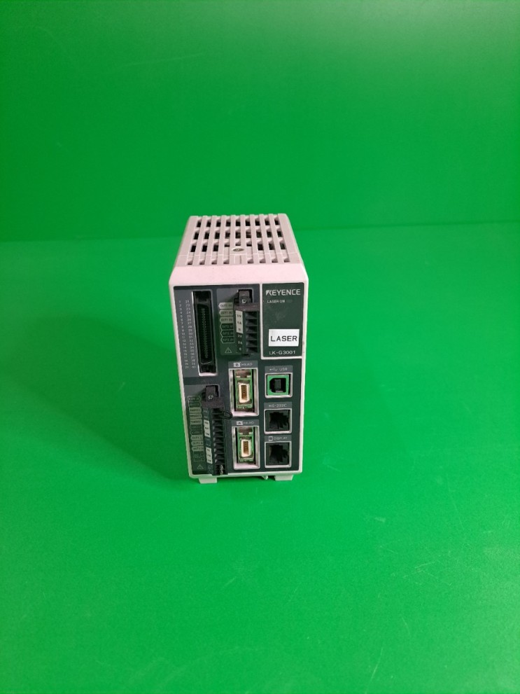 중고 Keyence키엔스 레이저변위센서 컨트롤러 엠프 드라이브 LK-G3001(판매)