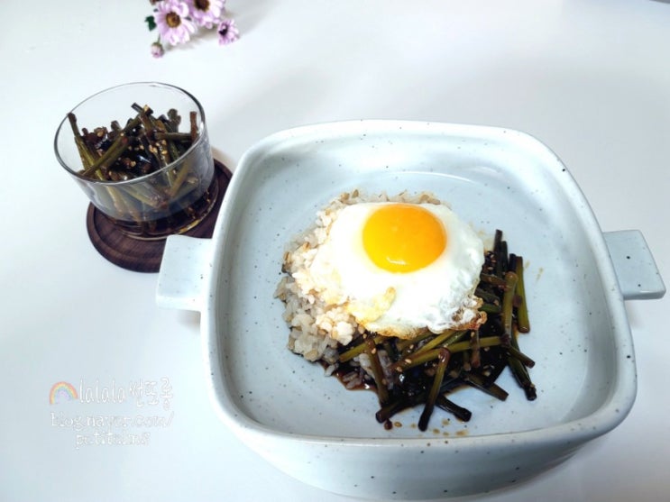  마늘쫑요리-마늘쫑볶음으로 한그릇 뚝딱!