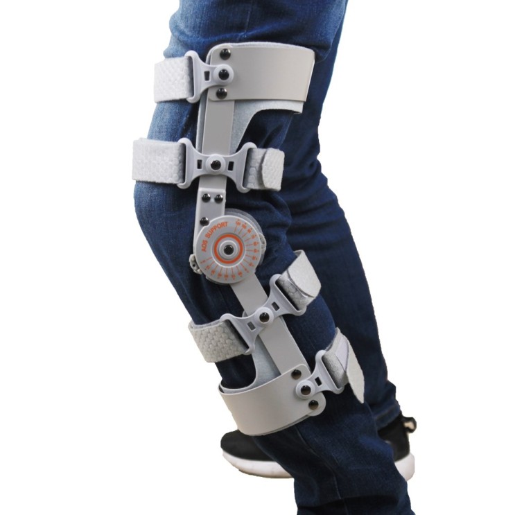 인기있는 아오스 의료용 각도조절 무릎보조기/전방십자인대용/304G, 각도조절무릎보조기(우/XL) ···