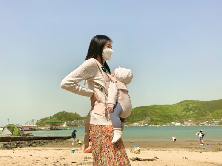  신생아 슬링 대신 시작하는 나옐이지아기띠
