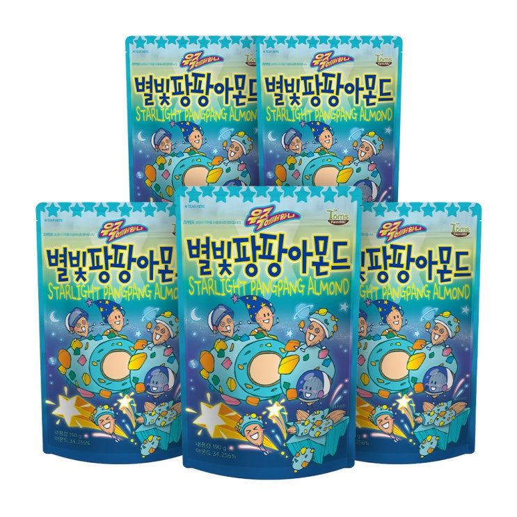 많이 팔린 탐스팜 별빛팡팡 아몬드, 190g, 5개 좋아요 많이 팔린 탐스팜 별빛팡팡 아몬드, 190g, 5개 좋아요