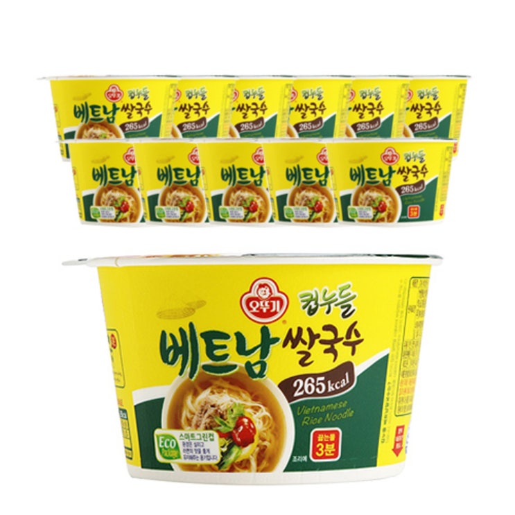 당신만 모르는 오뚜기 컵누들 베트남 쌀국수, 88.5g, 12개입 ··· 당신만 모르는 오뚜기 컵누들 베트남 쌀국수, 88.5g, 12개입 ···
