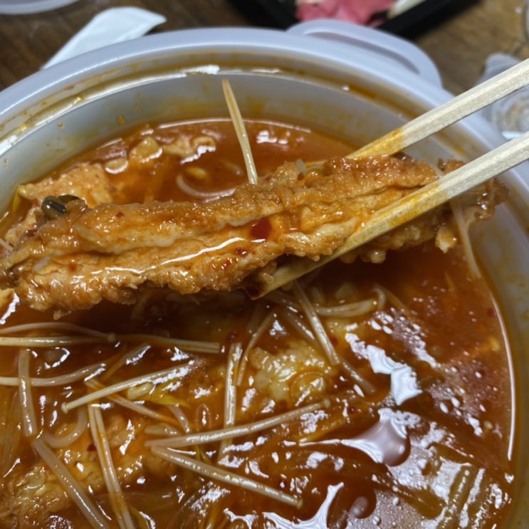  [대구]열도분식 스시&수제돈가츠를 시켜봤습니다.