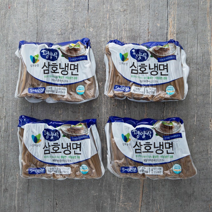 인지도 있는 삼호농산 평양 냉면사리, 1kg, 4개 추천합니다