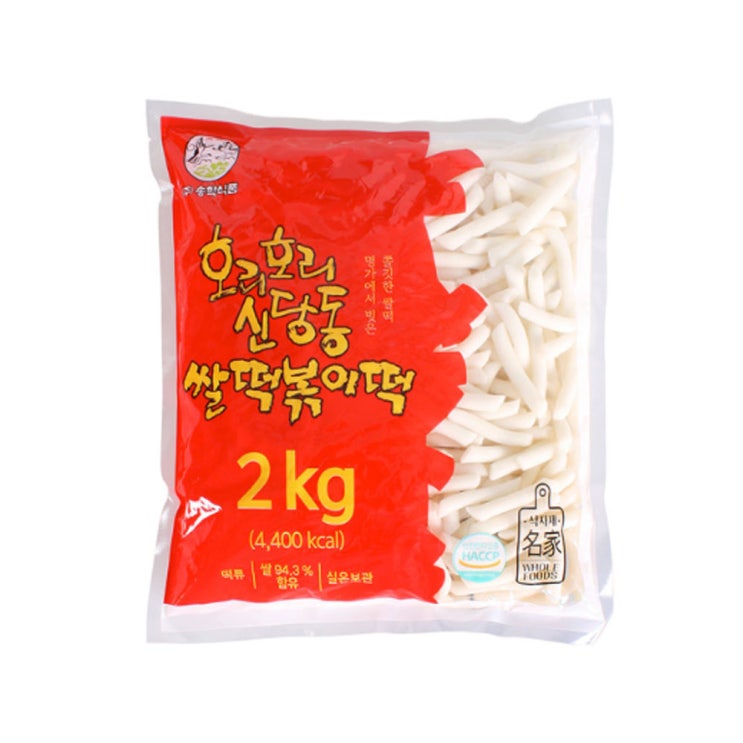 인기 많은 송학 호리호리 신당동 쌀떡볶이 2kg (약13인분) X 6개, 5개 추천해요