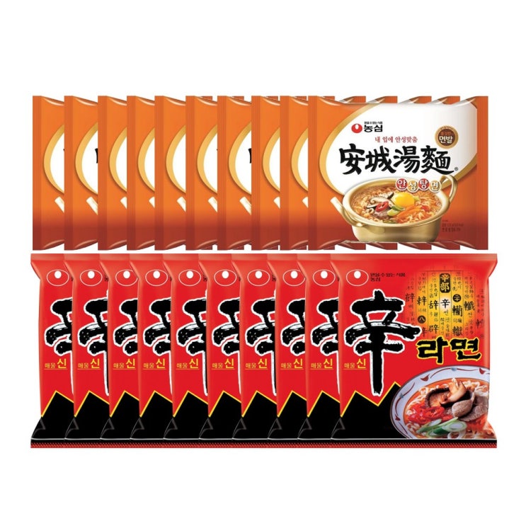 선호도 높은 봉지)농심안성탕면 10개 + 봉지)농심신라면 10개, 20개 ··· 선호도 높은 봉지)농심안성탕면 10개 + 봉지)농심신라면 10개, 20개 ···
