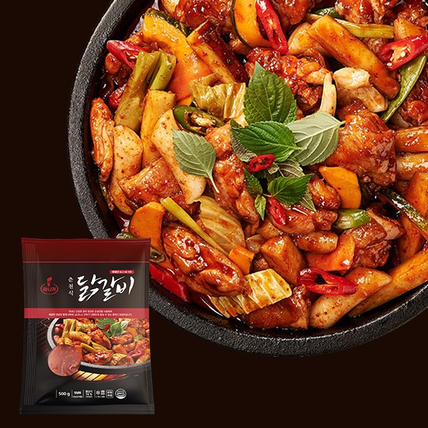 최근 인기있는 마니커 [진심닭컴] 춘천식 닭갈비, 1개, 500g ···