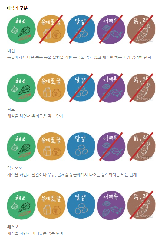  비건 푸드 사용하면 안되는 식재료는 XX이다