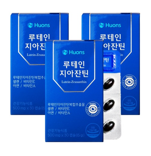  [휴온스]루테인 지아잔틴 눈 영양제 효능·복용법·추천