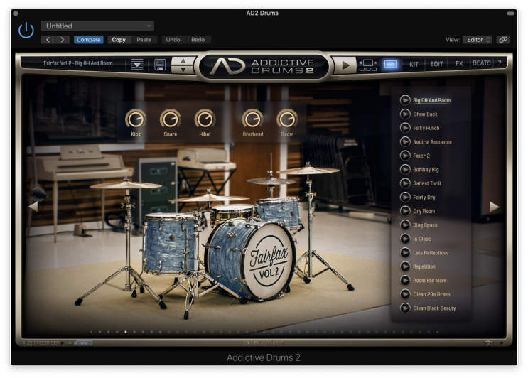  프리셋만 고르면 작곡 준비 끝! Addictive Drums 2 / Addictive Keys / RC-20 Retro Color by xln audio