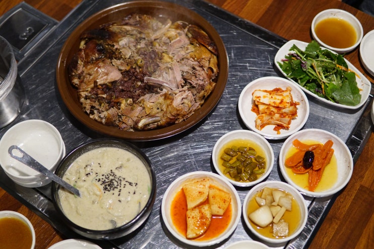  분당 율동공원 맛집 청덕원 기가 허할때마다 먹는 유황오리 진흙구이