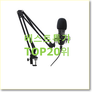  나만없어! 방송용마이크 상품 베스트 성능 순위 20위