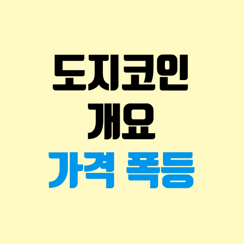  도지코인 개요, 전망, 시세, 채굴 (와우도지, 도지워커)