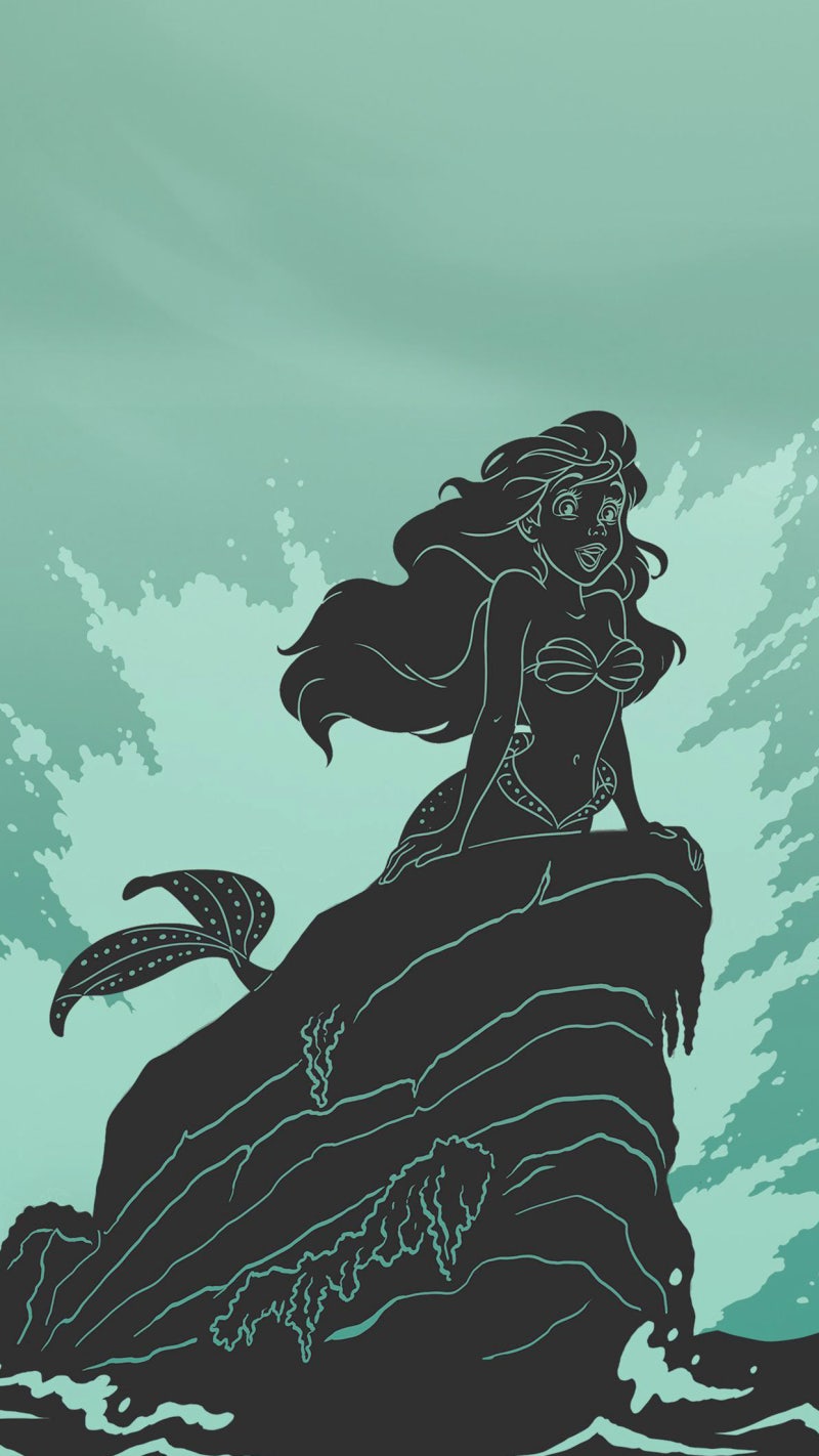 디즈니 프린세스 실루엣 아이폰 스마트폰 배경화면 : 네이버 블로그, image size:800x1422