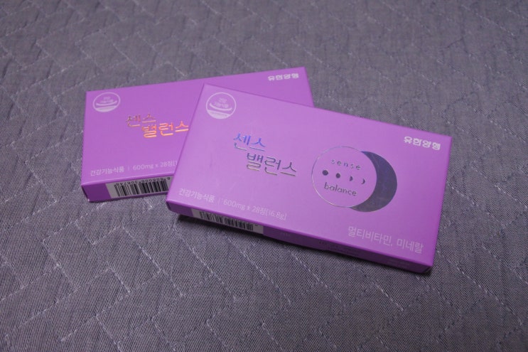  유한양행 센스밸런스 30대 여성영양제