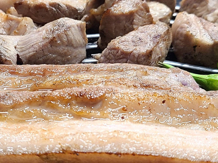  [둔산동 맛집] 대전에서 즐기는 제주 목살과 오겹살 '오백돈' 후기