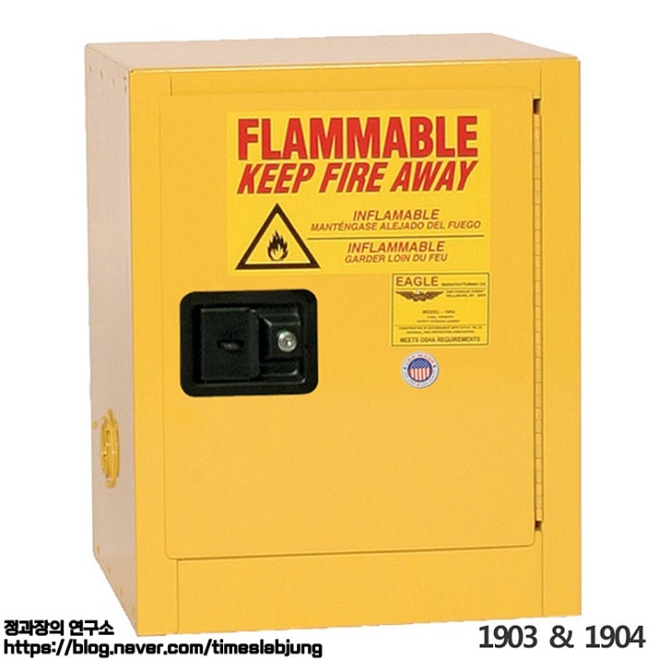  인화성 물질용 안전 캐비넷 / Flammable Safety Cabinet