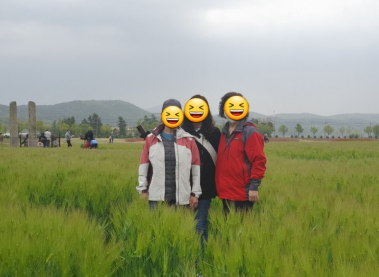  서울에서 오신 세 자매 분들과 함께...