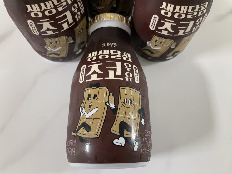  소와나무 생생달콤 초코우유 사 마셔본 이야기