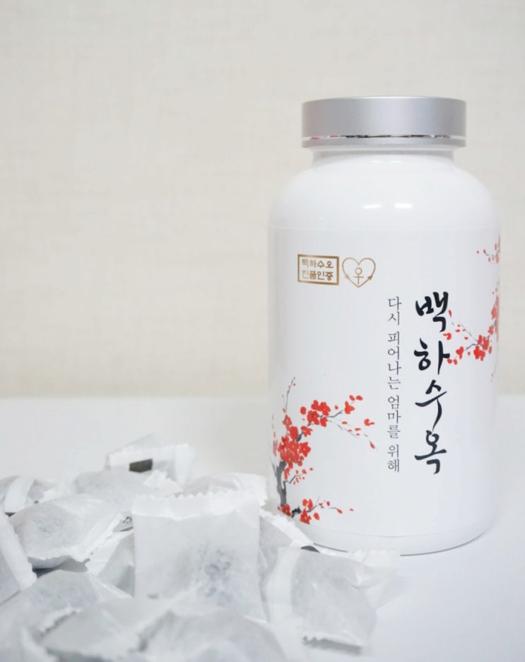  갱년기에 좋은 여성영양제 백하수옥 엄마에게 선물해요:)