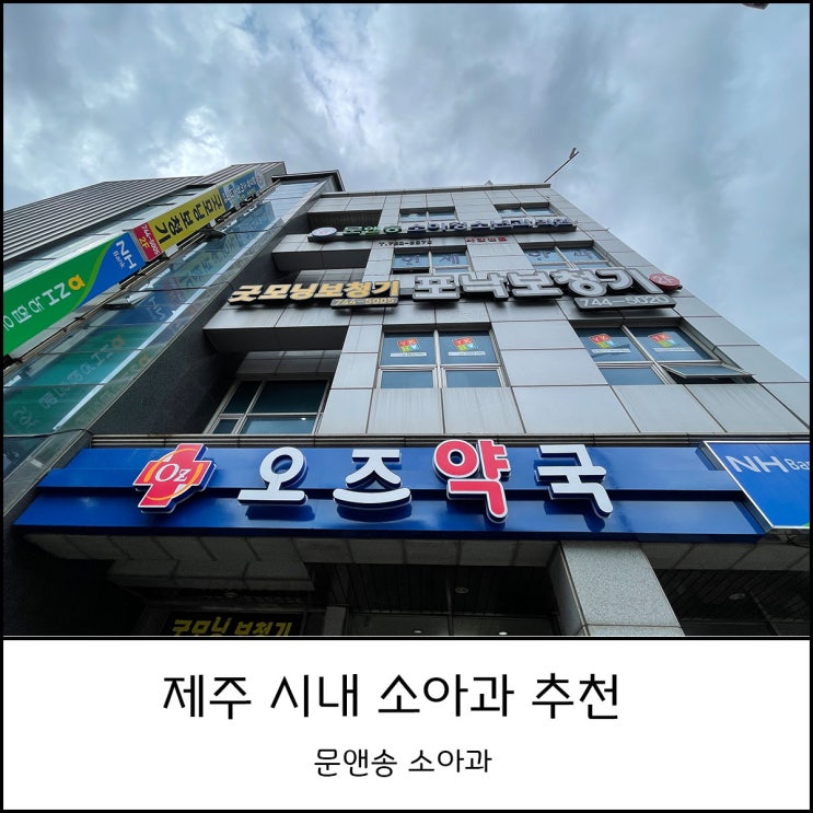  제주 문앤송 소아과 - 여행 중 당황하지 않고 진료받기