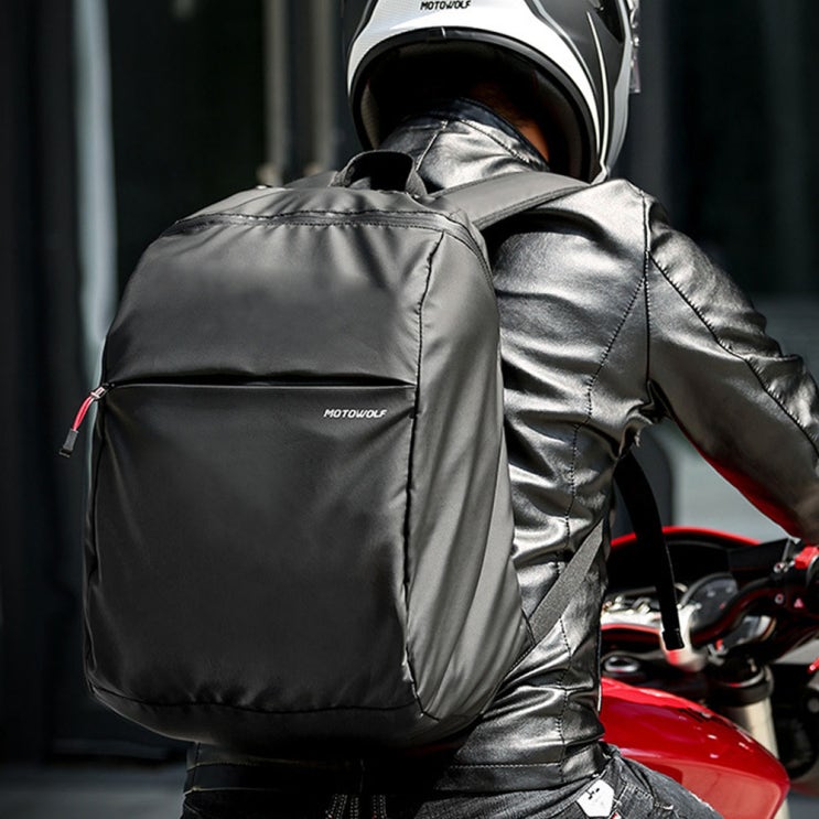 인지도 있는 오토바이 클래식 백팩 헬멧 수납 가방 바이크 라이더 추천합니다