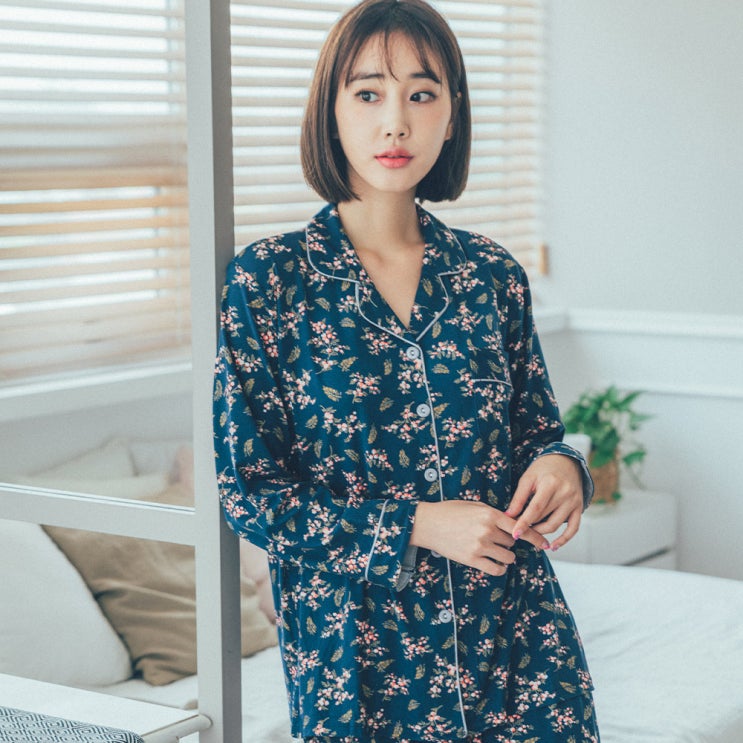 당신만 모르는 도씨 여성용 피치기모 긴팔 플라워 카라 잠옷 상하의 세트 추천해요 당신만 모르는 도씨 여성용 피치기모 긴팔 플라워 카라 잠옷 상하의 세트 추천해요