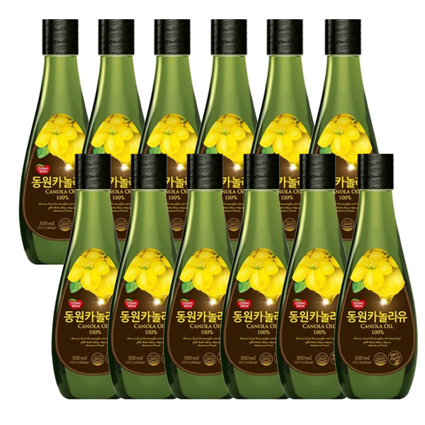인기있는 동원 카놀라유, 500ml, 12개 추천해요 인기있는 동원 카놀라유, 500ml, 12개 추천해요