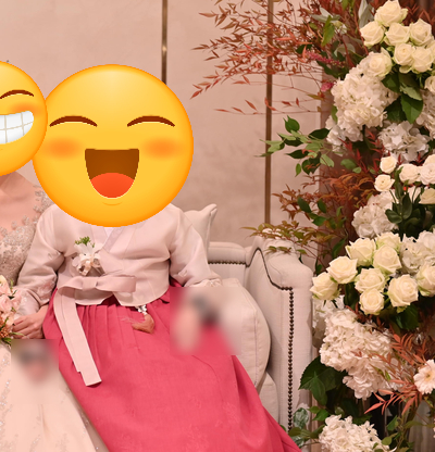  부케: '웨딩데이플라워' 혼주 코사지