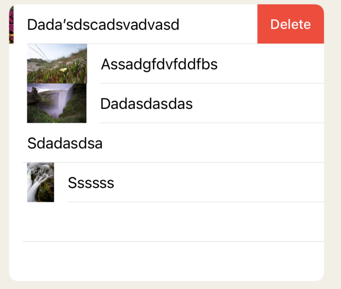  [iOS] UITableView Swipe Delete