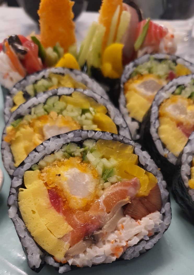 연남맛집) 올랑올랑 여기 후토마끼 쵝오야!