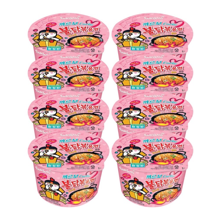 구매평 좋은 삼양식품 까르보 불닭볶음면 105g, 8개 ··· 구매평 좋은 삼양식품 까르보 불닭볶음면 105g, 8개 ···