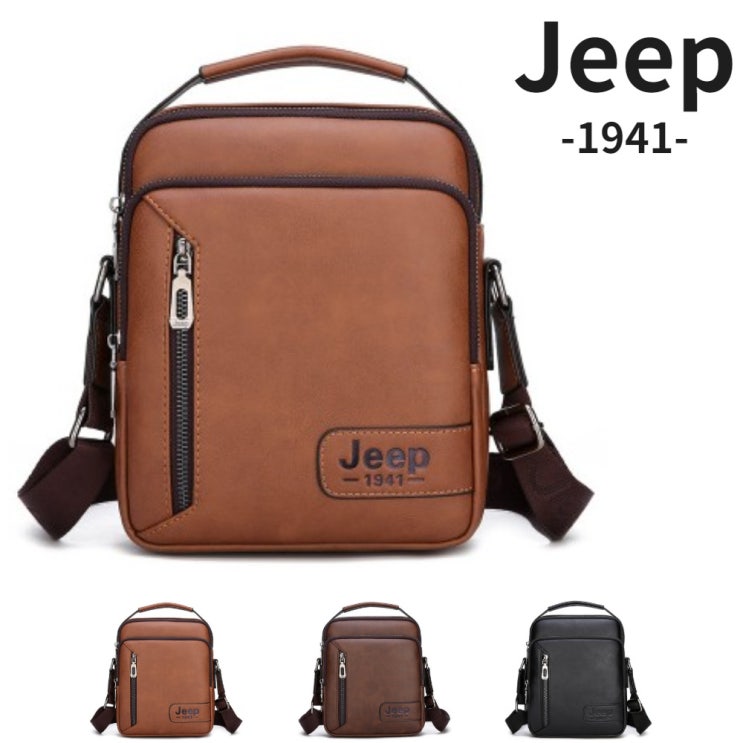 요즘 인기있는 지프 미니 크로스백 브랜드 명품 Jeep 남자가죽크로스백 추천합니다