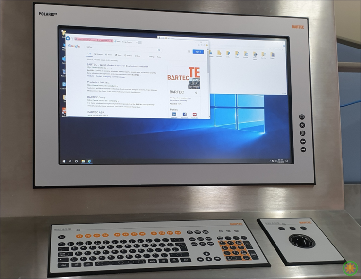  방폭 PC(HMI) (1): 바텍(BARTEC)사 Polaris 시리즈