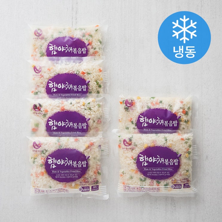 잘팔리는 한우물 햄야채볶음밥 (냉동), 300g, 6개 ··· 잘팔리는 한우물 햄야채볶음밥 (냉동), 300g, 6개 ···