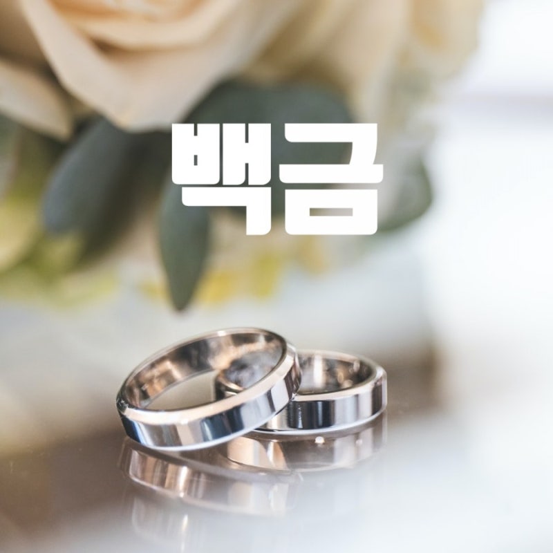 백금, 화이트골드 구별 어렵지 않아요~ : 네이버 블로그