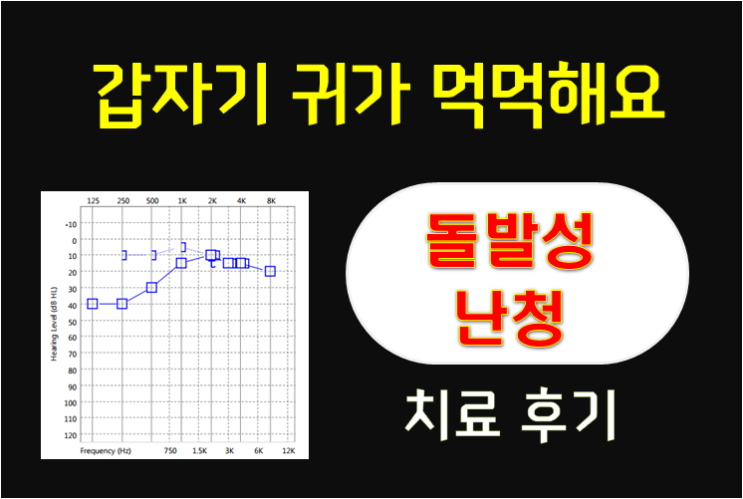  "갑자기 귀가 먹먹해요" 24세 남성 - 돌발성난청 치료후기
