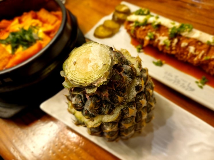  [순천 조례동술집 역전할머니맥주] 역전할맥 꿀조합 메뉴추천 (feat 파인애플 )